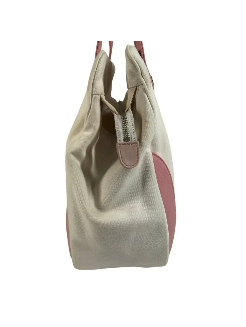 Chanel Handbag CC Logo Marshmallow Canvas Pink